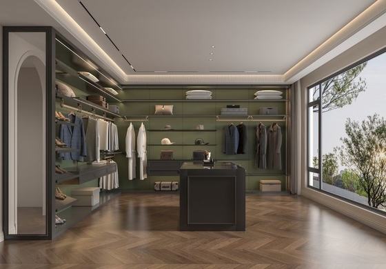 Multifunctional Sustainable Stainless Steel Closet For Modern Luxury Home