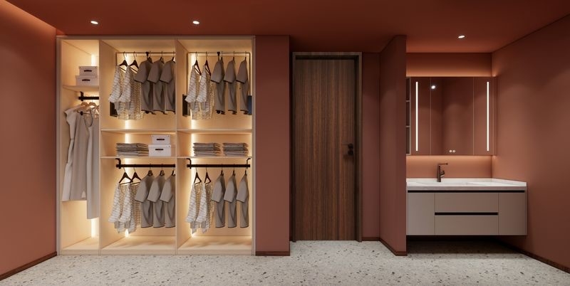 Dual-Space Bathroom Vanity Cabinet Perfect Combination Of Style And Functionality